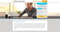 Desktop Screenshot of devryuniversity.org